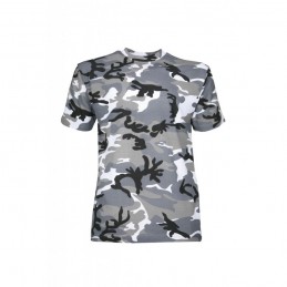 Tee shirt camouflage urbain gris